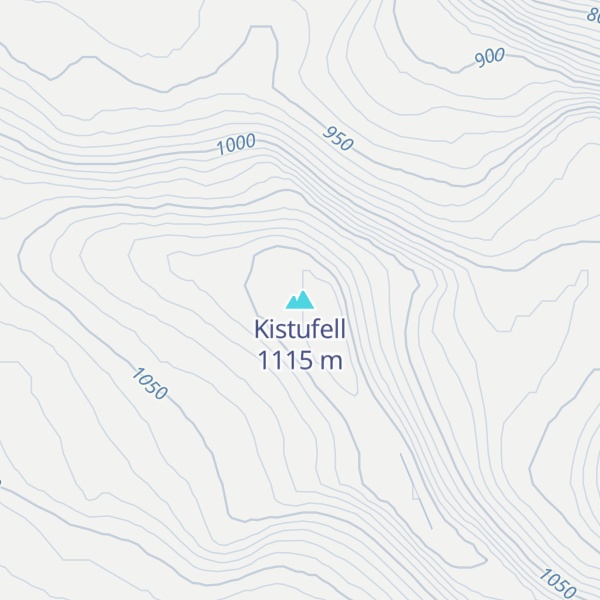 Map of Kistufell