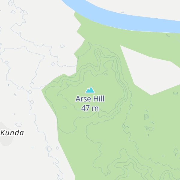 Map of Arse Hill