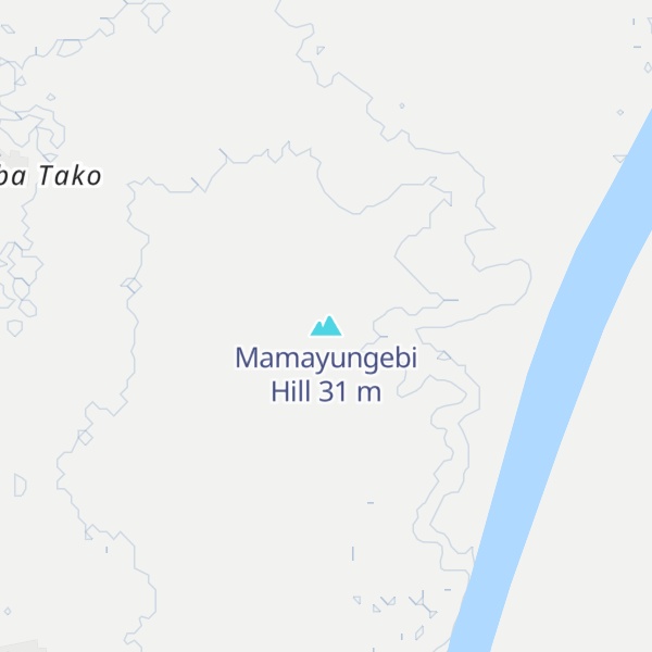 Map of Mamayungebi Hill