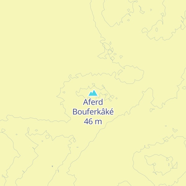 Map of Aferd Bouferkâké