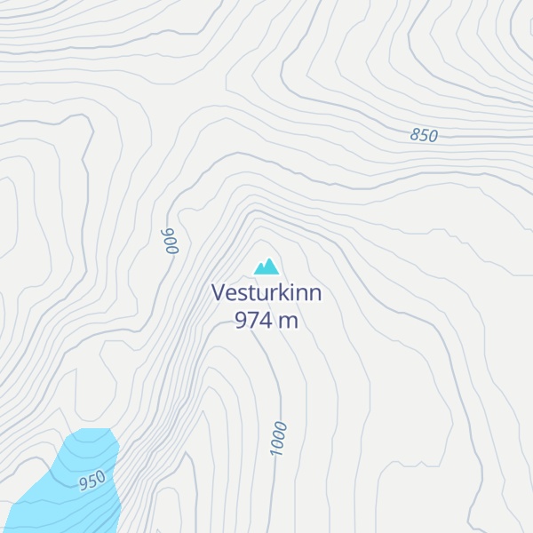 Map of Vesturkinn