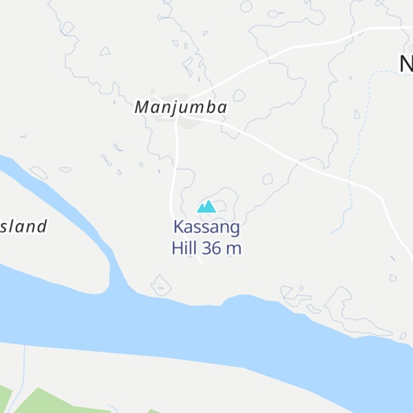 Map of Kassang Hill
