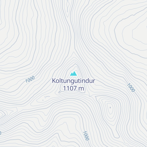 Map of Koltungutindur