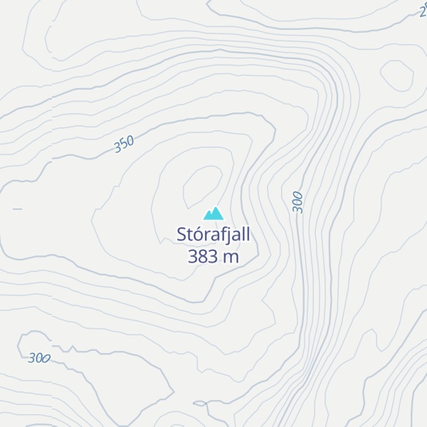 Map of Stórafjall