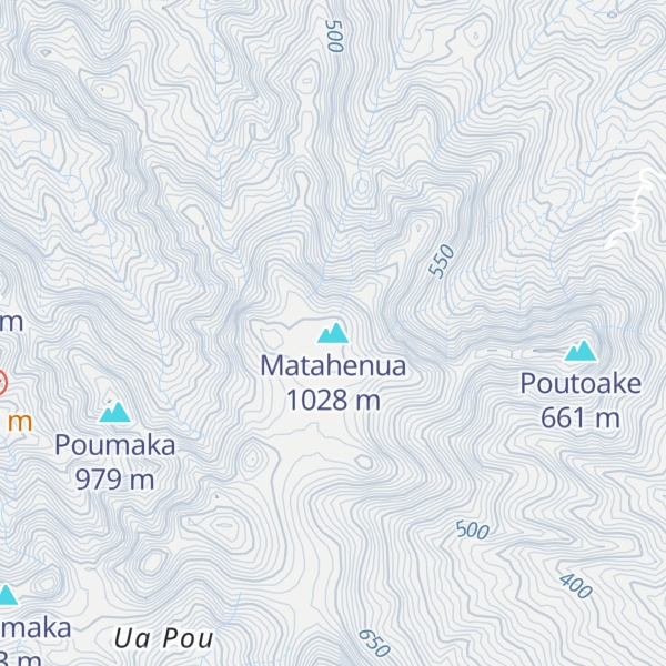Map of Matahenua