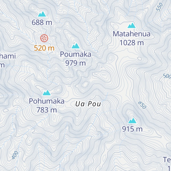 Map of Pouakei