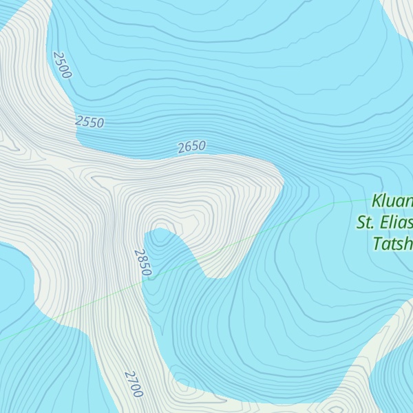 Map of Terrace Mountain
