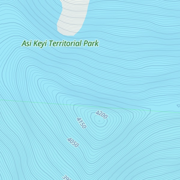 Map of Avalanche Peak