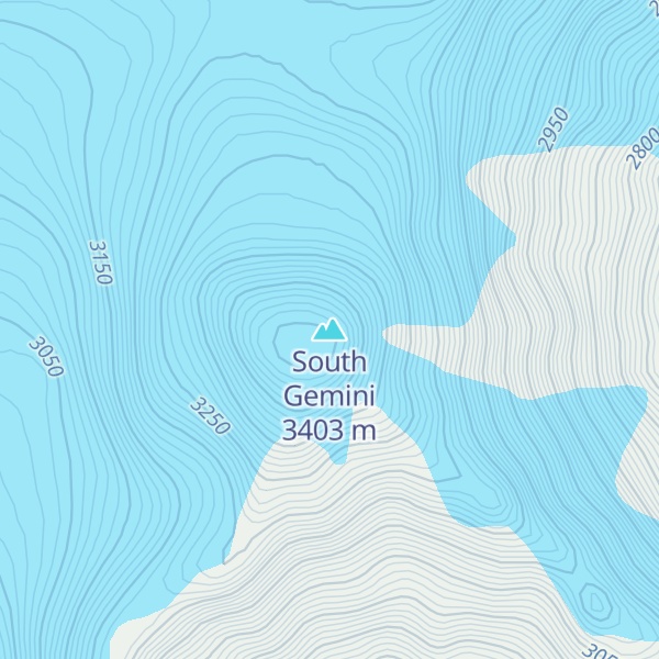 Map of South Gemini