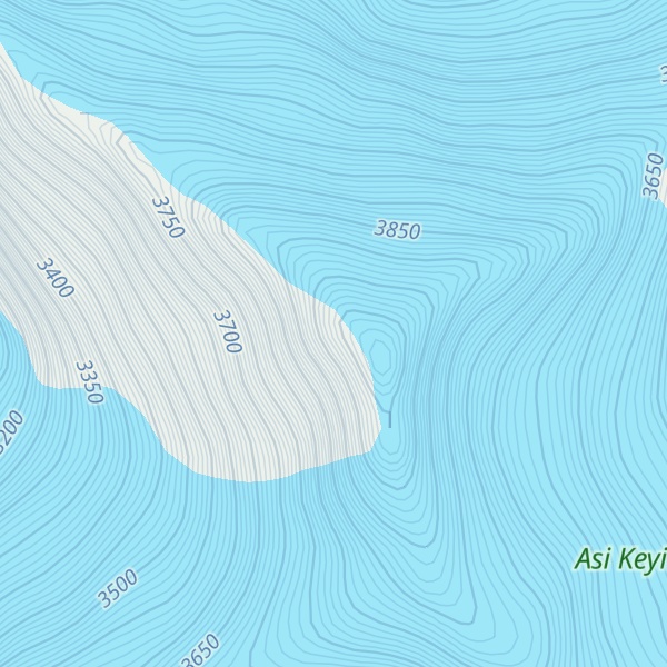 Map of Mount Craig