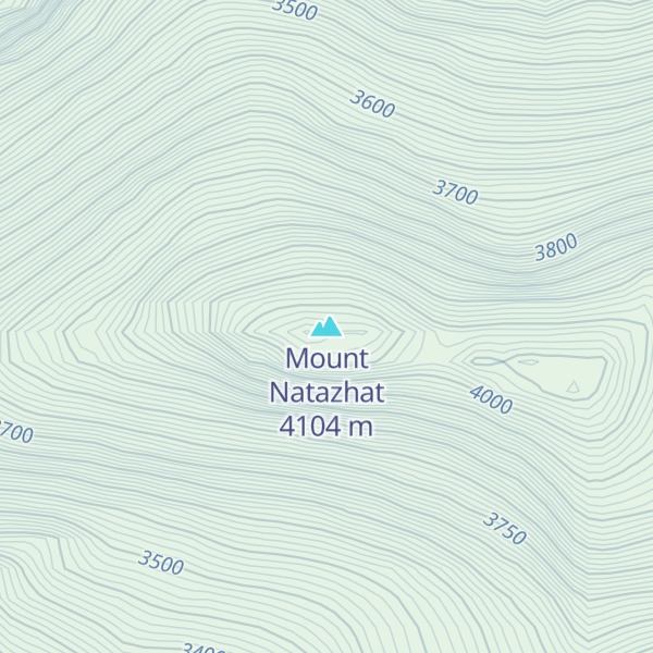 Map of Mount Natazhat