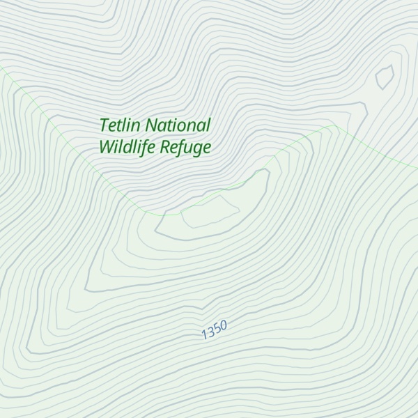 Map of Wellesley Mountain