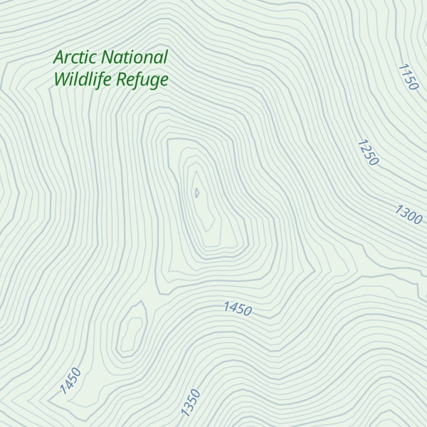 Map of Whale Mountain