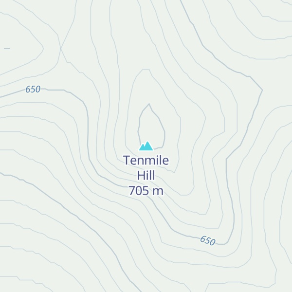 Map of Tenmile Hill