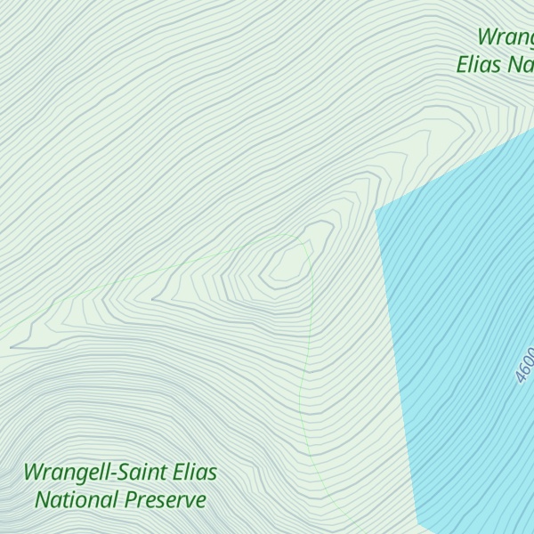 Map of Mount Bona