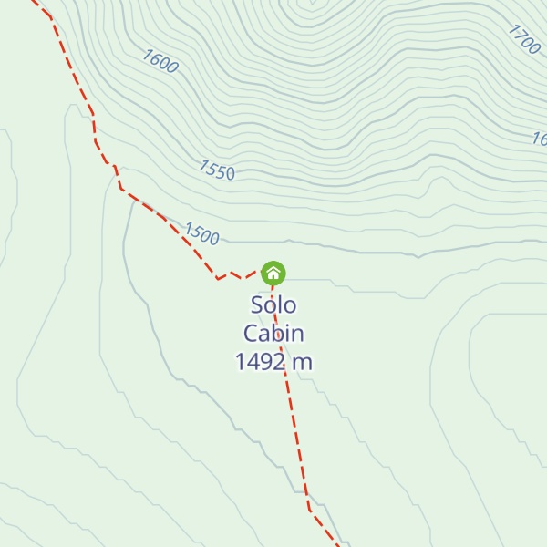 Map of Solo Cabin