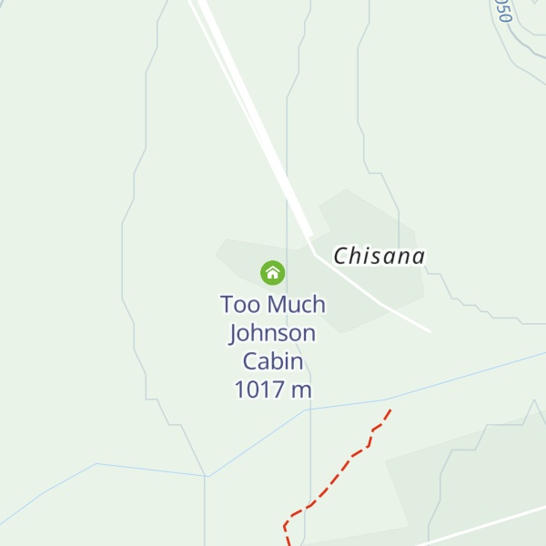 Map of Too Much Johnson Cabin
