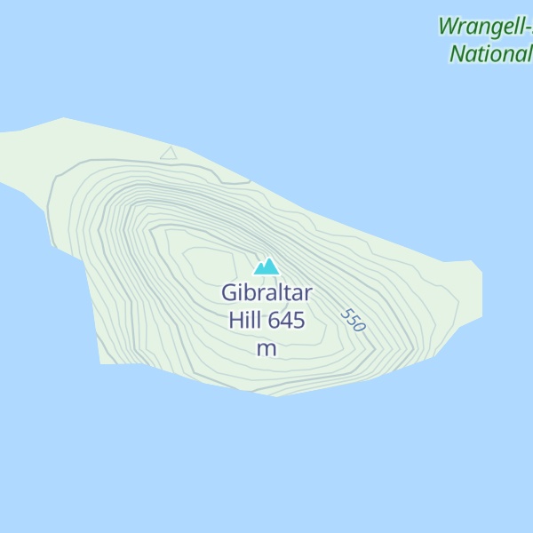 Map of Gibraltar Hill