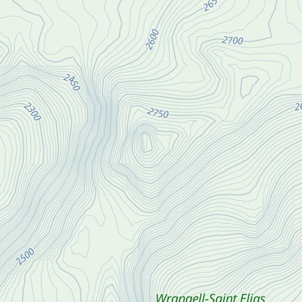 Map of Mount Allen