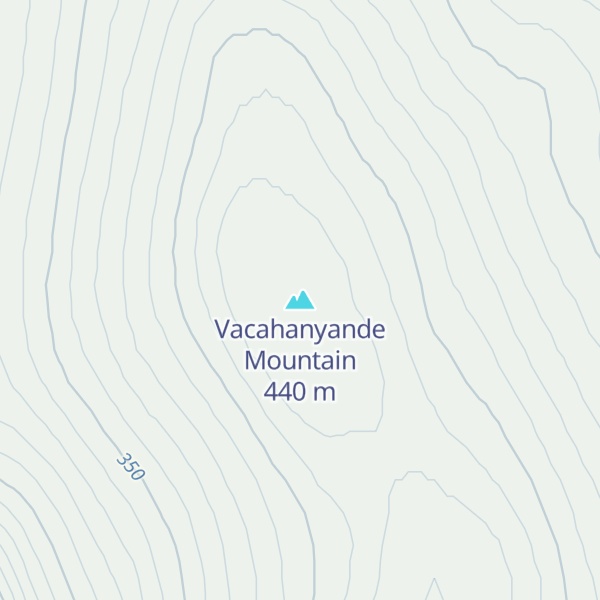 Map of Vacahanyande Mountain