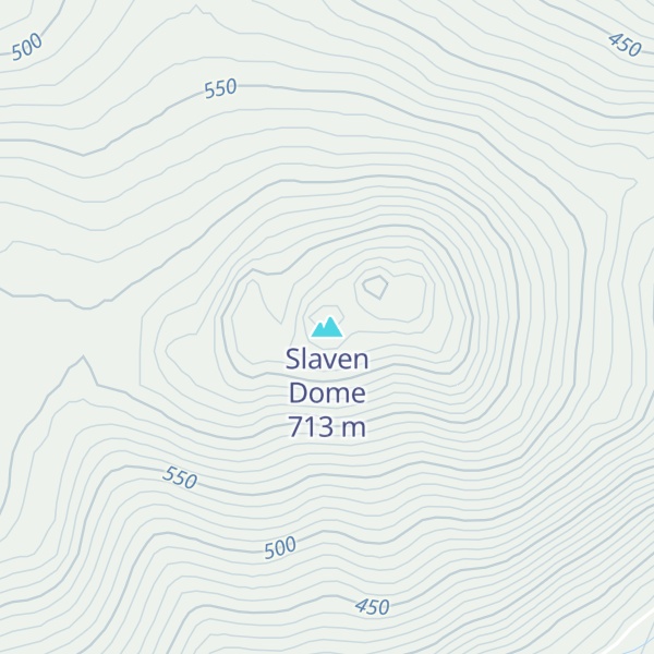 Map of Slaven Dome