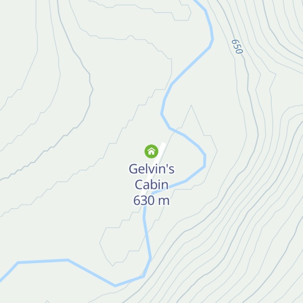 Map of Gelvin's Cabin