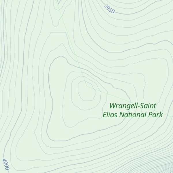 Map of Mount Jarvis