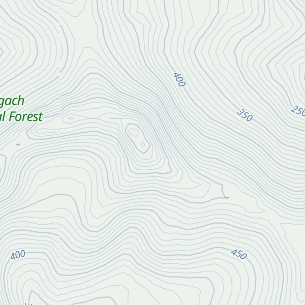 Map of Don Miller Hills