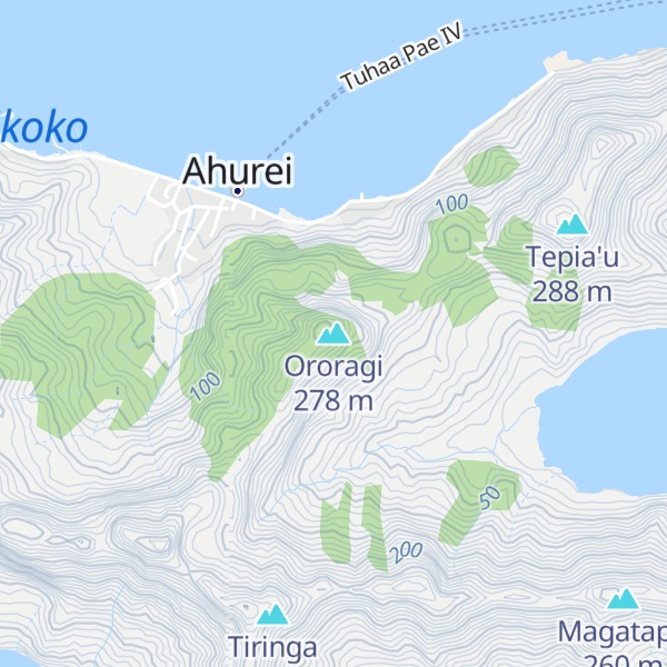 Map of Ororagi