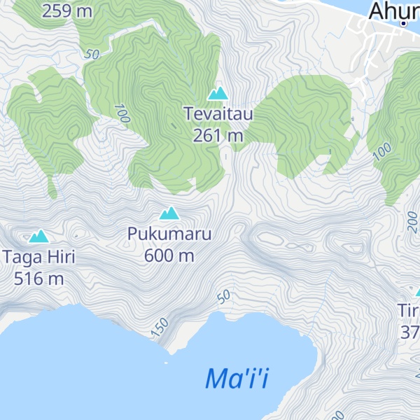 Map of Maurua