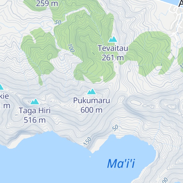 Map of Pukumaru