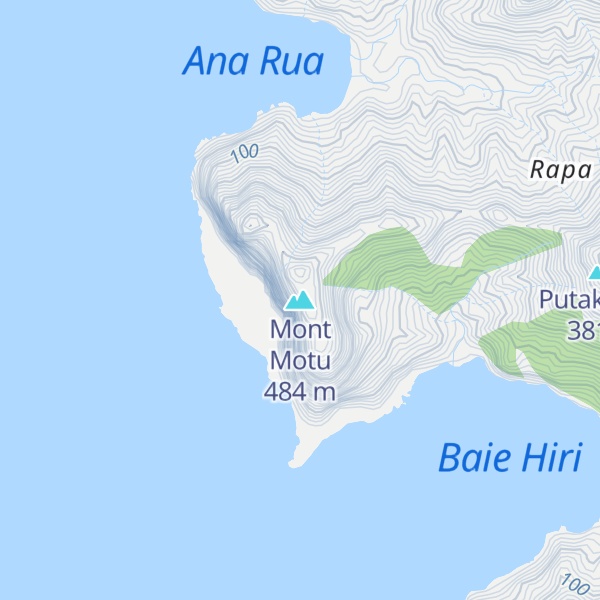 Map of Mont Motu