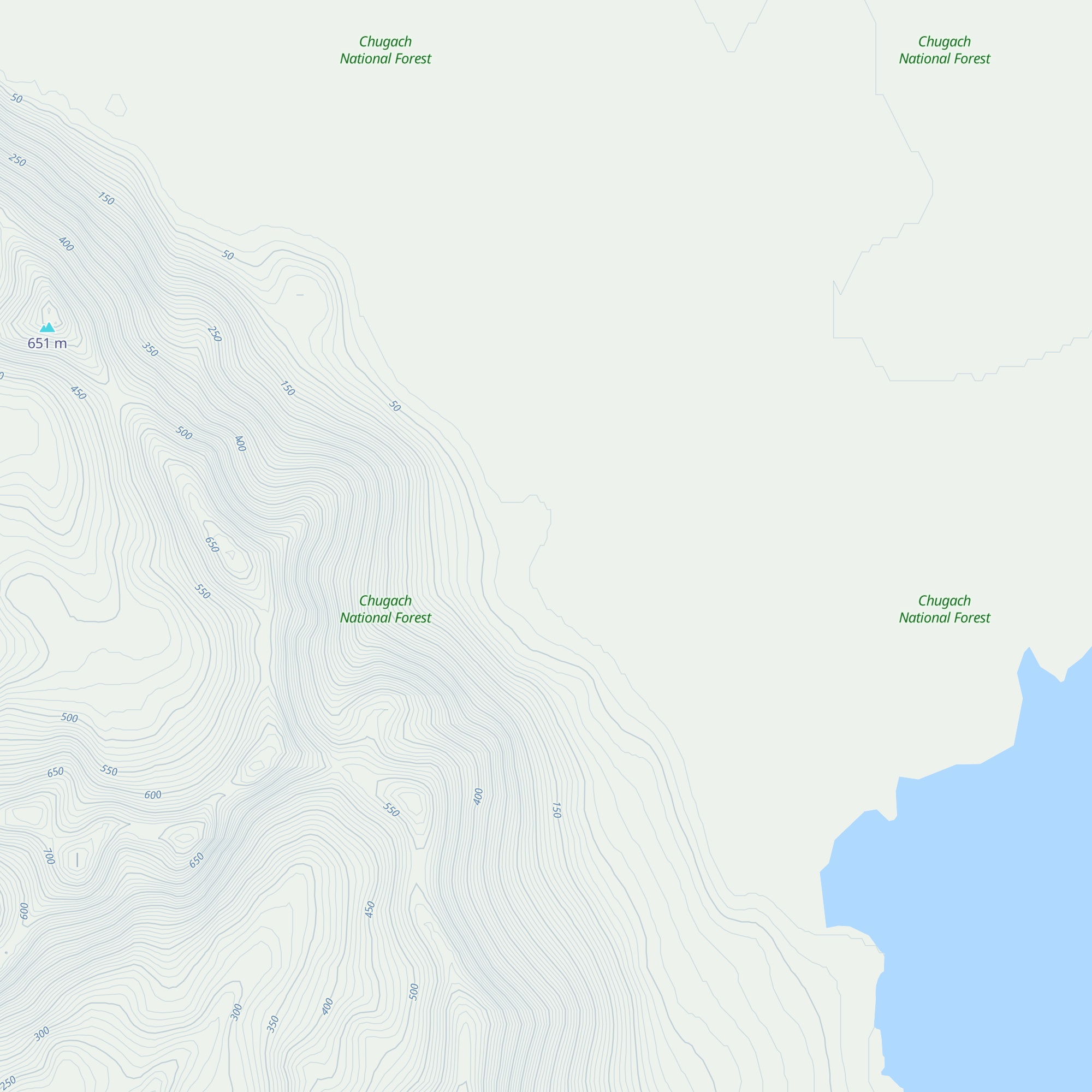 Martin Lake Cabin map