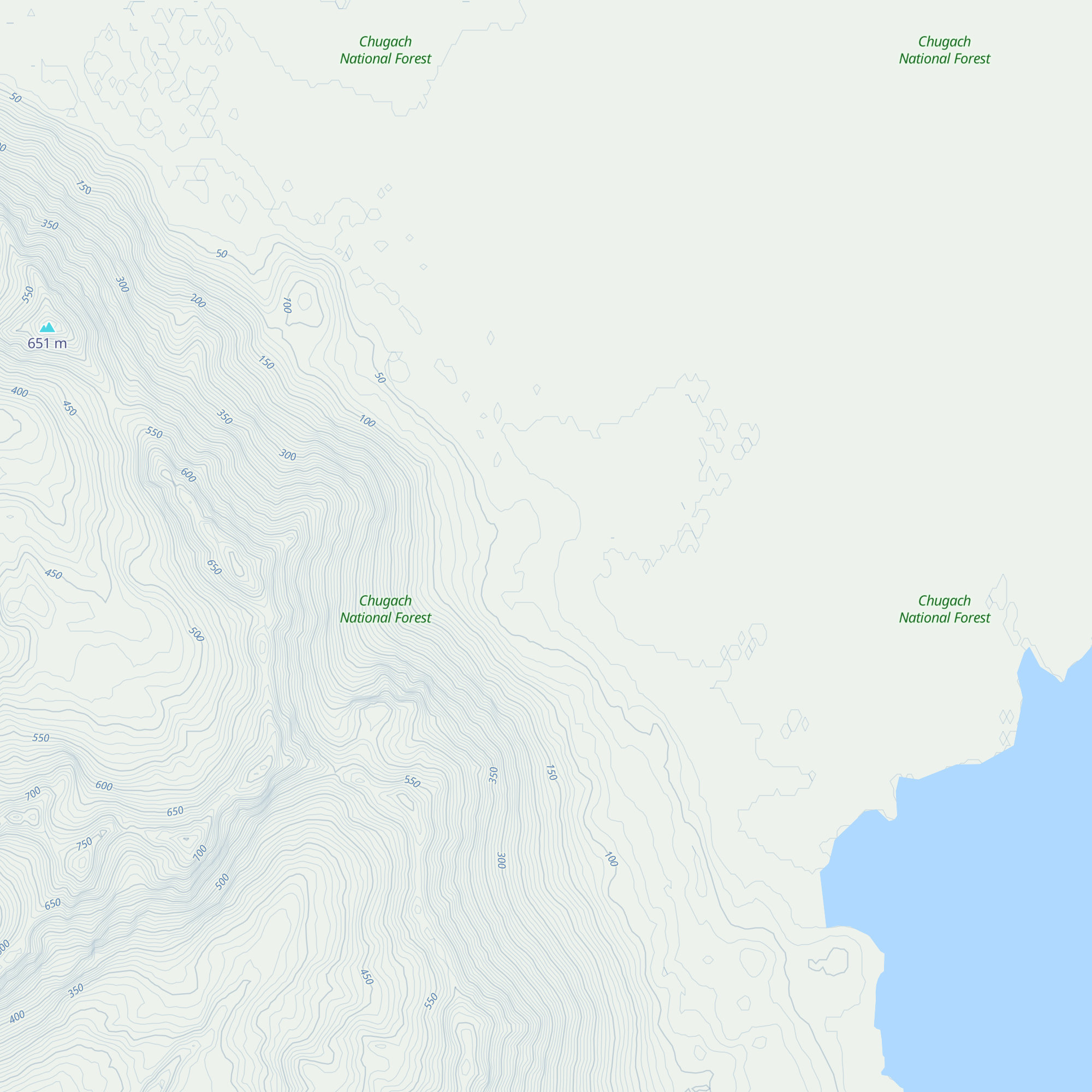 Martin Lake Cabin map