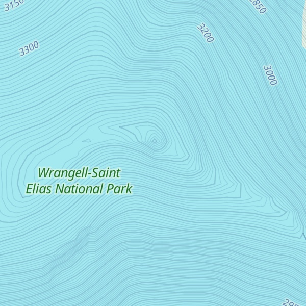 Map of Mount Drum