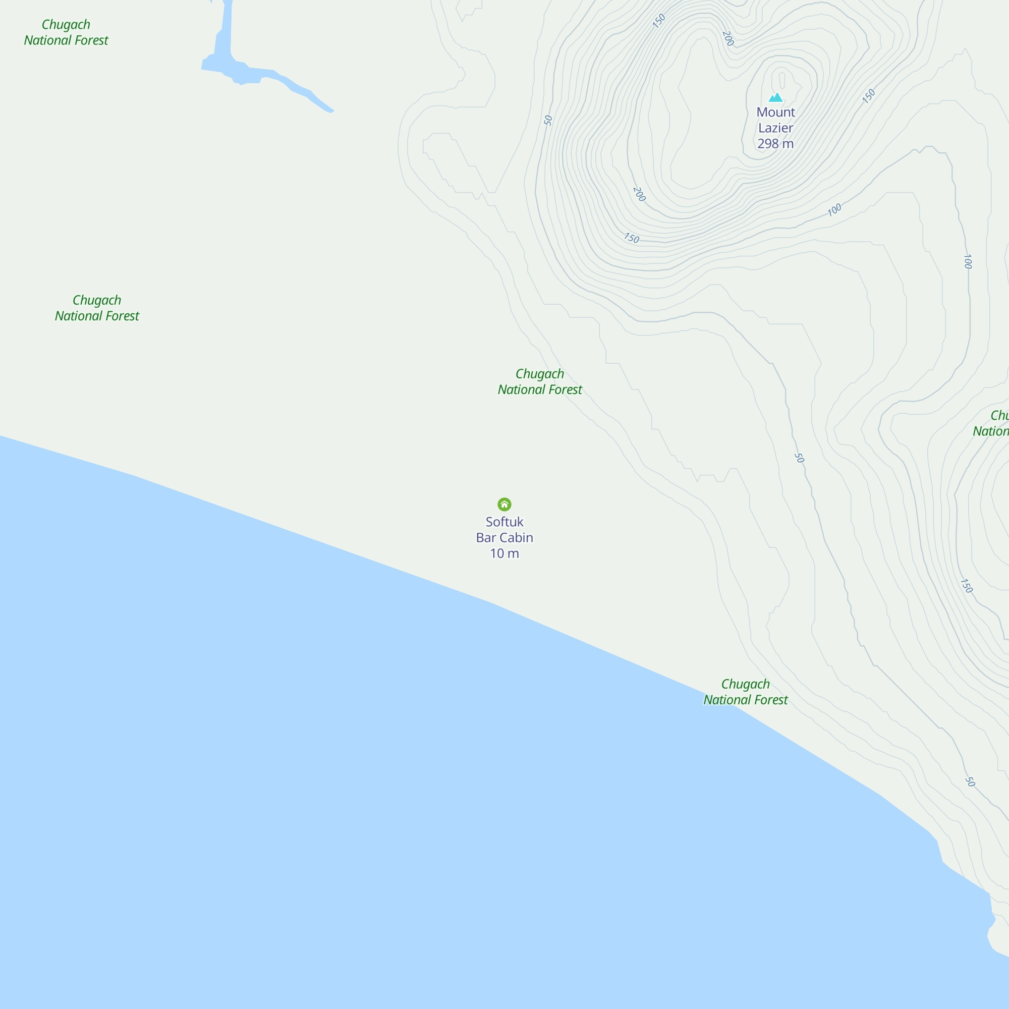 Softuk Bar Cabin map