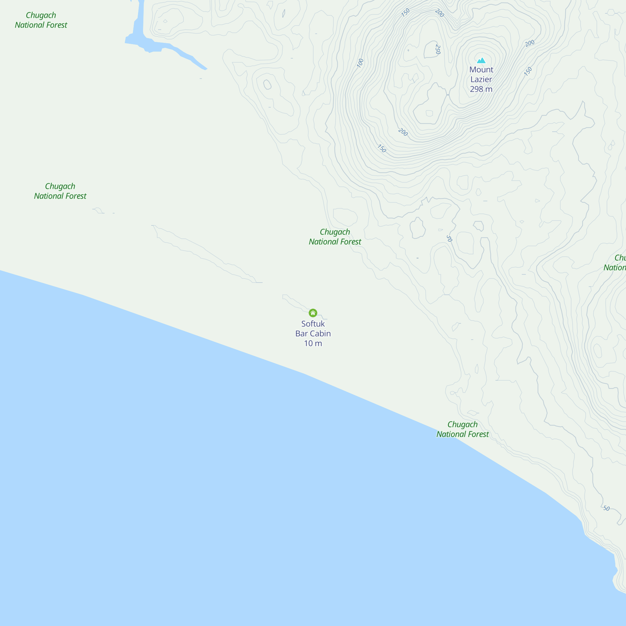 Softuk Bar Cabin map