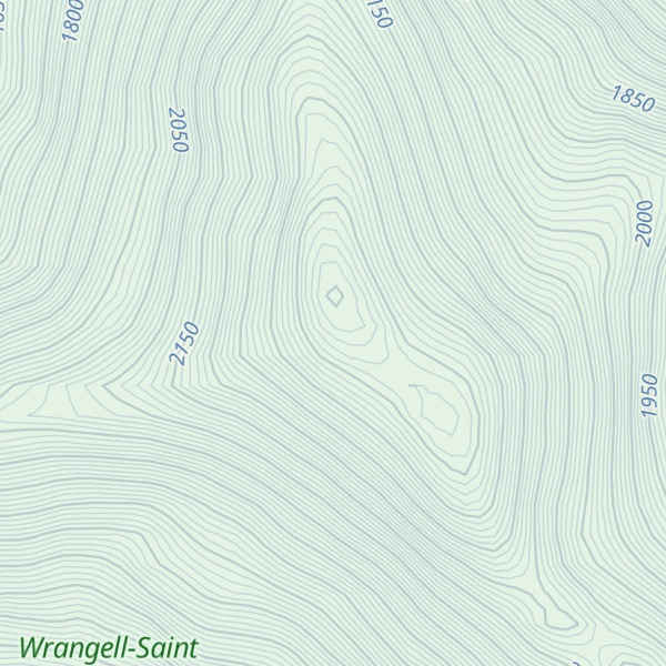 Map of Dewey Peak