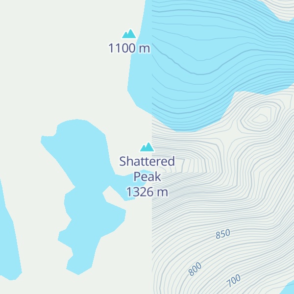 Map of Shattered Peak