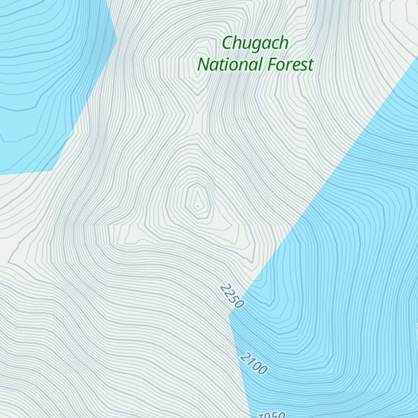Map of Mount Chosin Few