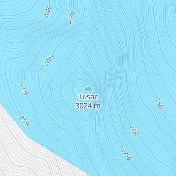 Map of Tusac