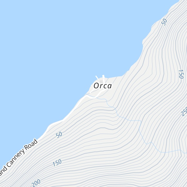 Map of Orca Adventure Lodge