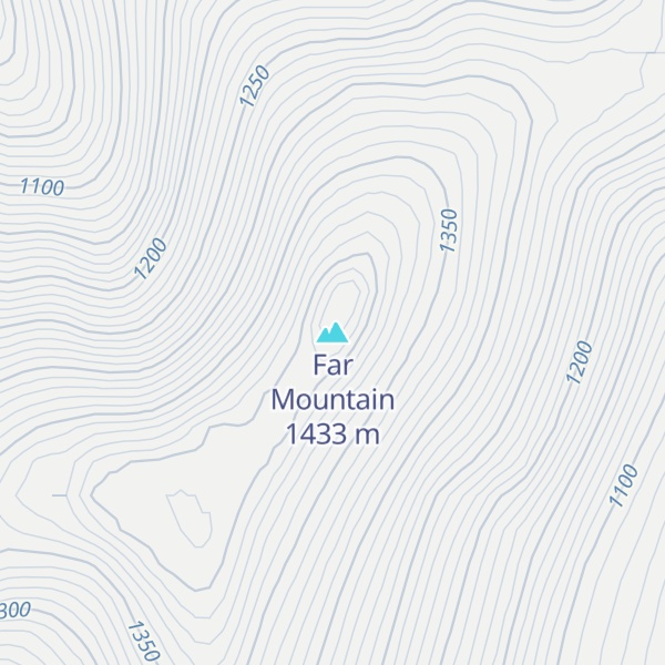 Map of Far Mountain