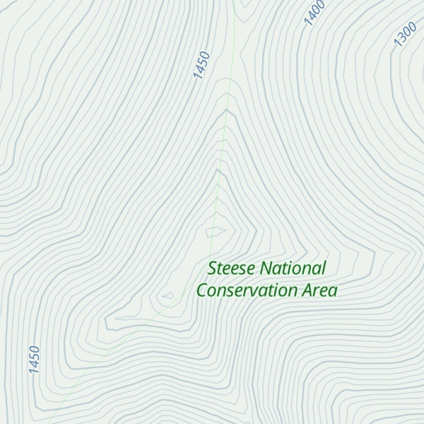 Map of Mount Prindle