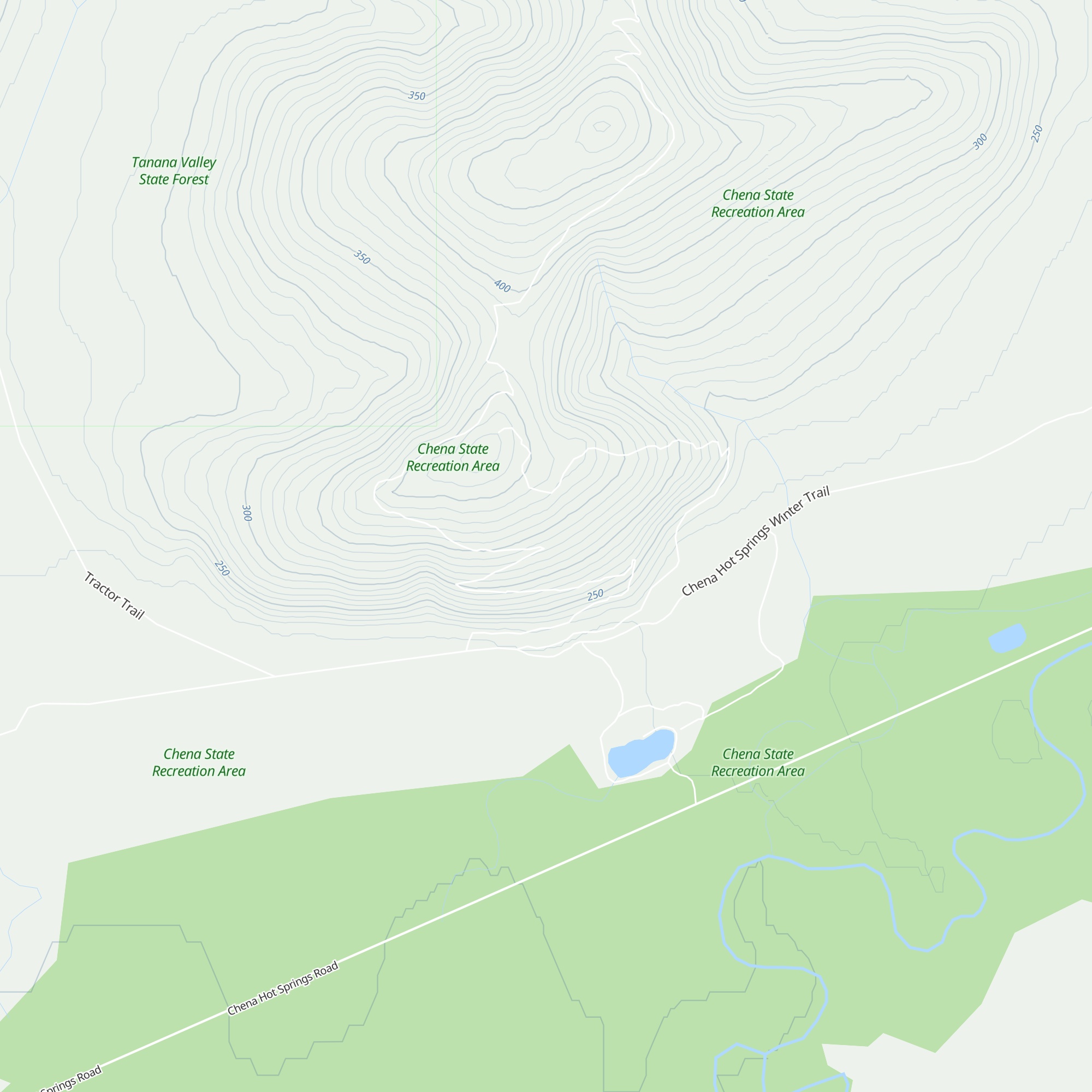 Compeau Cabin map