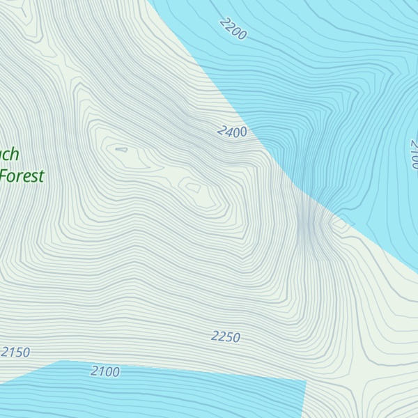 Map of Mount Marathon