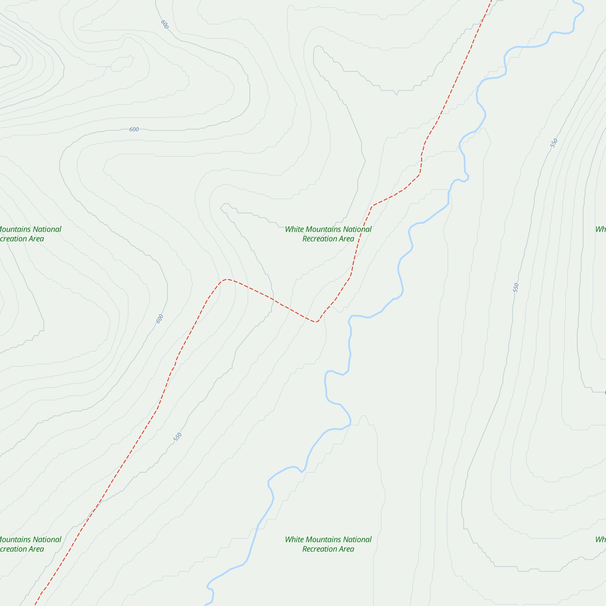 Cache Mountain Cabin map