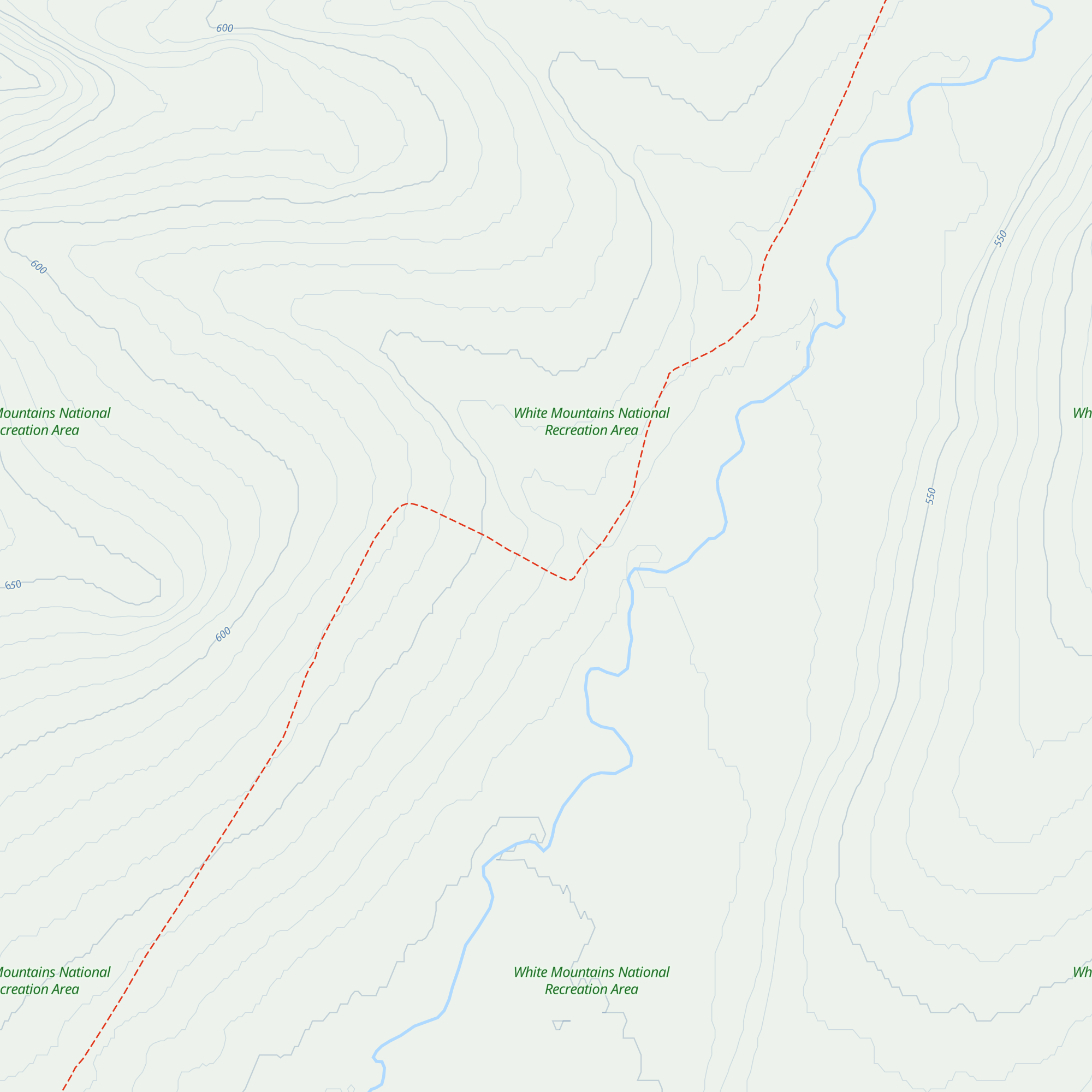 Cache Mountain Cabin map