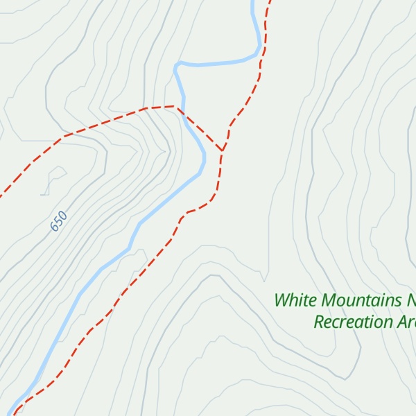 Map of Windy Gap Cabin