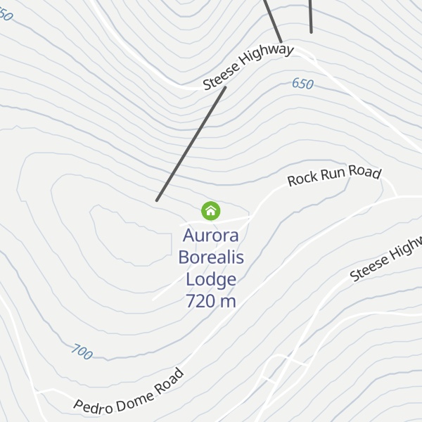 Map of Aurora Borealis Lodge